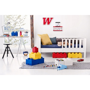 Pojemnik Na Zabawki Klocki LEGO Storage Brick 4 biały White Prezent