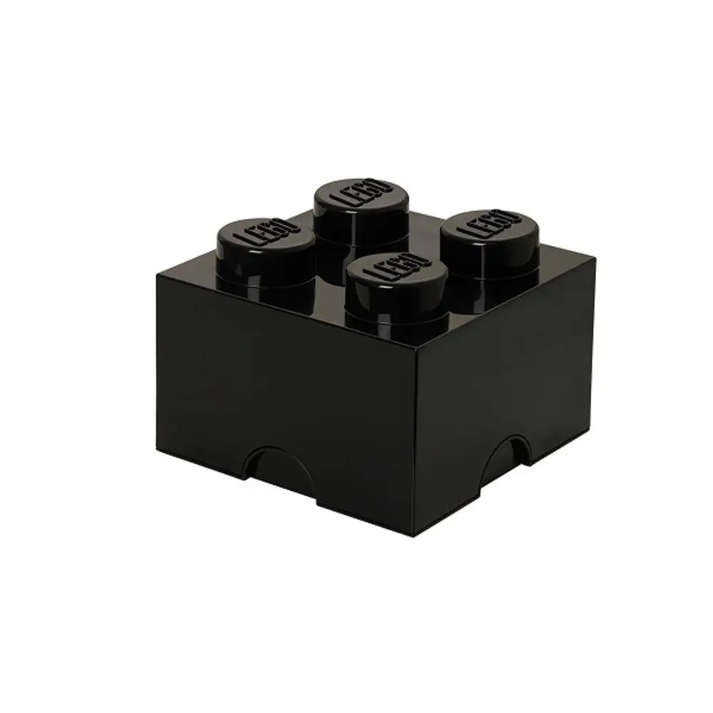 LEGO 40031733 POJEMNIK NA ZABAWKI STORAGE BRICK 4 CZARNY BLACK