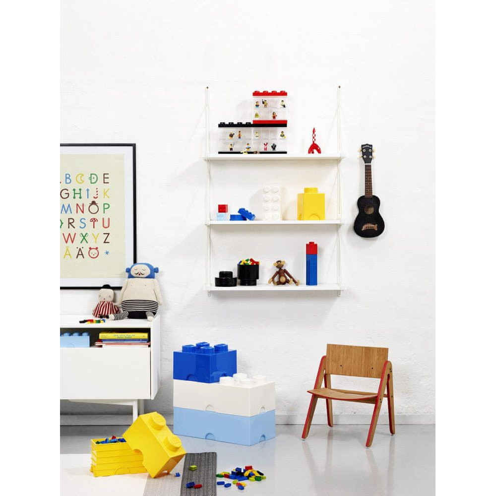 LEGO 40031734 Pojemnik na klocki zabawki 2x2 ciemnozielony Prezent