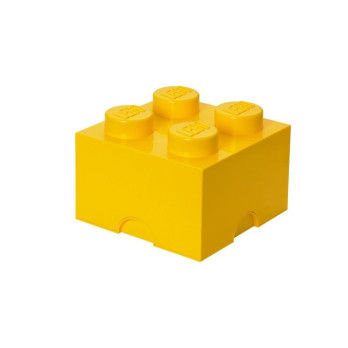 Pojemnik LEGO 40031732 klocek 4 żółty Skrzynka Na Zabawki Prezent