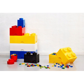 Pojemnik LEGO 40031732 klocek 4 żółty Skrzynka Na Zabawki Prezent