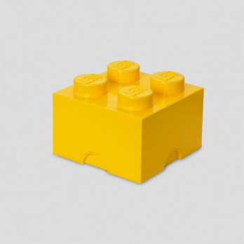 Pojemnik LEGO 40031732 klocek 4 żółty Skrzynka Na Zabawki Prezent