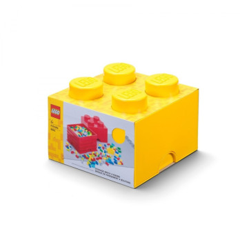 Pojemnik LEGO 40031732 klocek 4 żółty Skrzynka Na Zabawki Prezent