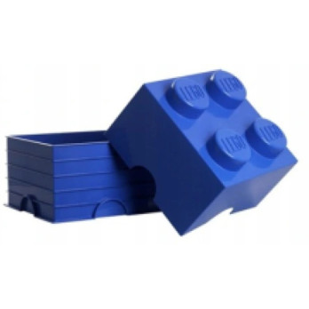 Pojemnik LEGO Storage Brick 4 niebieski 40031731 Skrzynka Na Zabawki