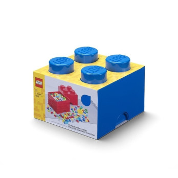 Pojemnik LEGO Storage Brick 4 niebieski 40031731 Skrzynka Na Zabawki