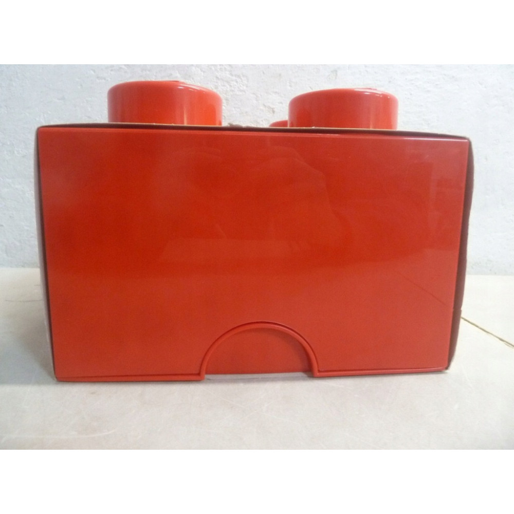 Pojemnik LEGO Storage Brick 4 czerwony Red Skrzynka Na Zabawki