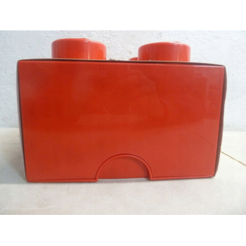 Pojemnik LEGO Storage Brick 4 czerwony Red Skrzynka Na Zabawki