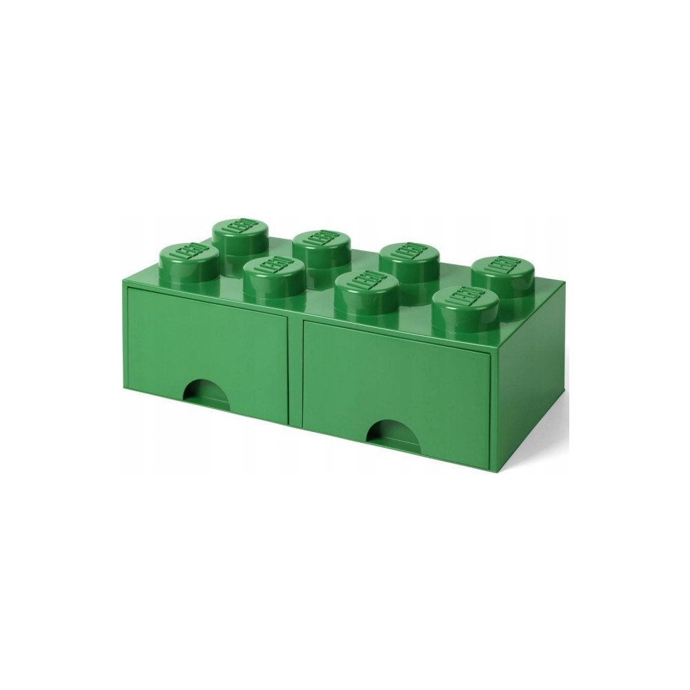 LEGO 40061734 Pojemnik na klocki Nia Zabawki z szufladami 4x2 zielony
