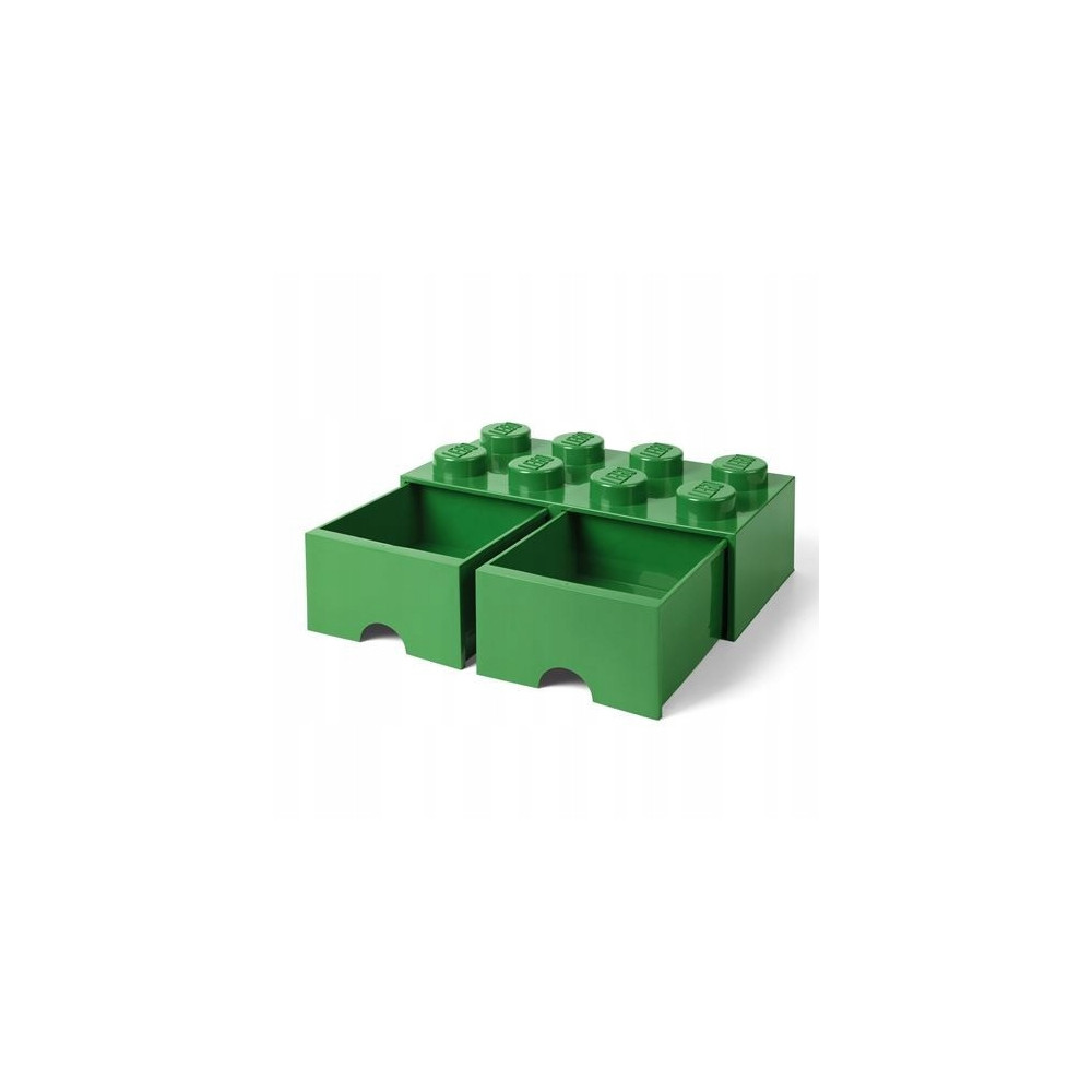 LEGO 40061734 Pojemnik na klocki Nia Zabawki z szufladami 4x2 zielony