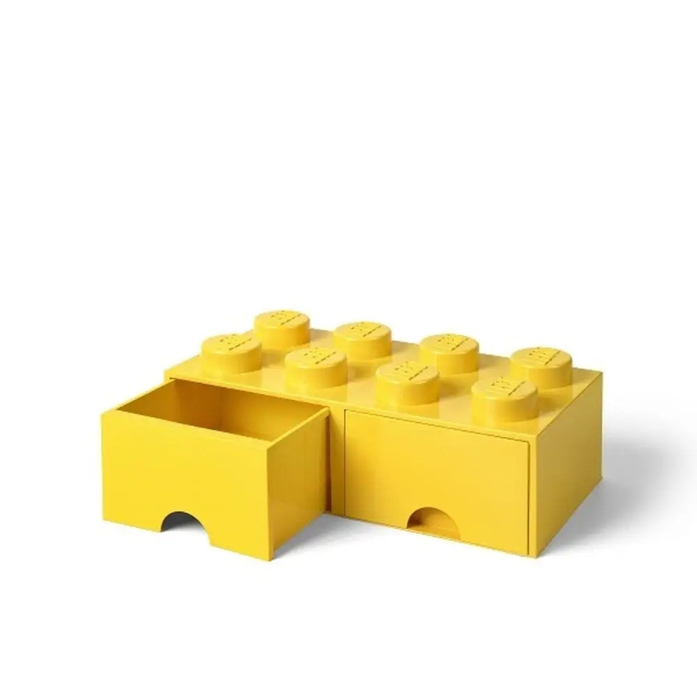 LEGO 40061732 Pojemnik na klocki Zabawki z szufladami żółty Yellow Prezent