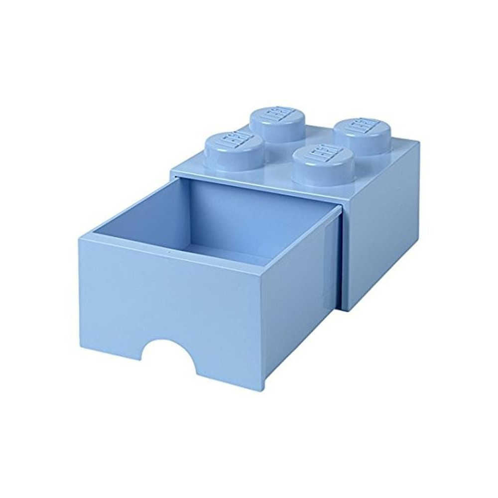 Pojemnik LEGO Na Klocki Brick Drawer 4 jasnoniebieski Błękitny
