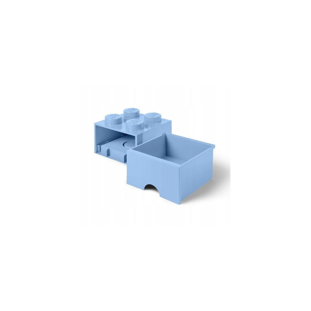 Pojemnik LEGO Na Klocki Brick Drawer 4 jasnoniebieski Błękitny