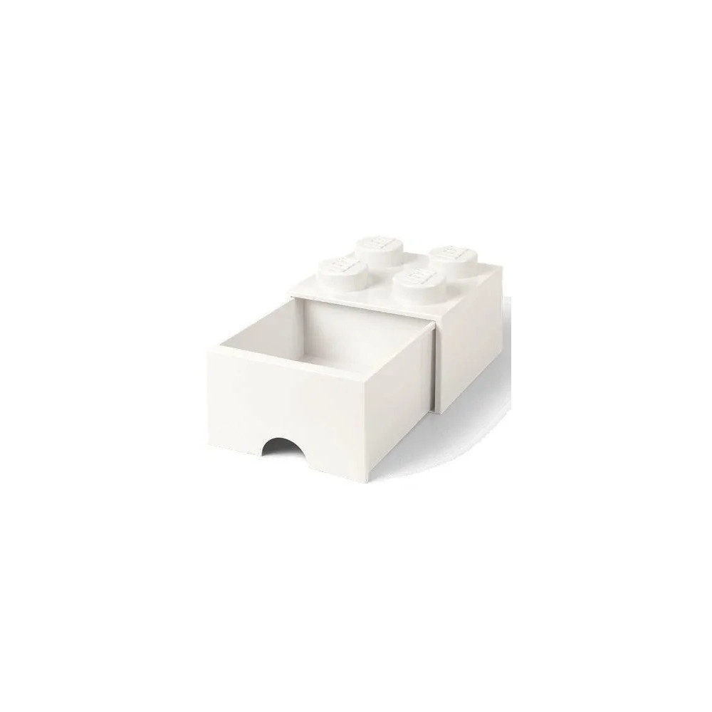 Pojemnik na klocki LEGO Na Zabawki 40051735 biały White