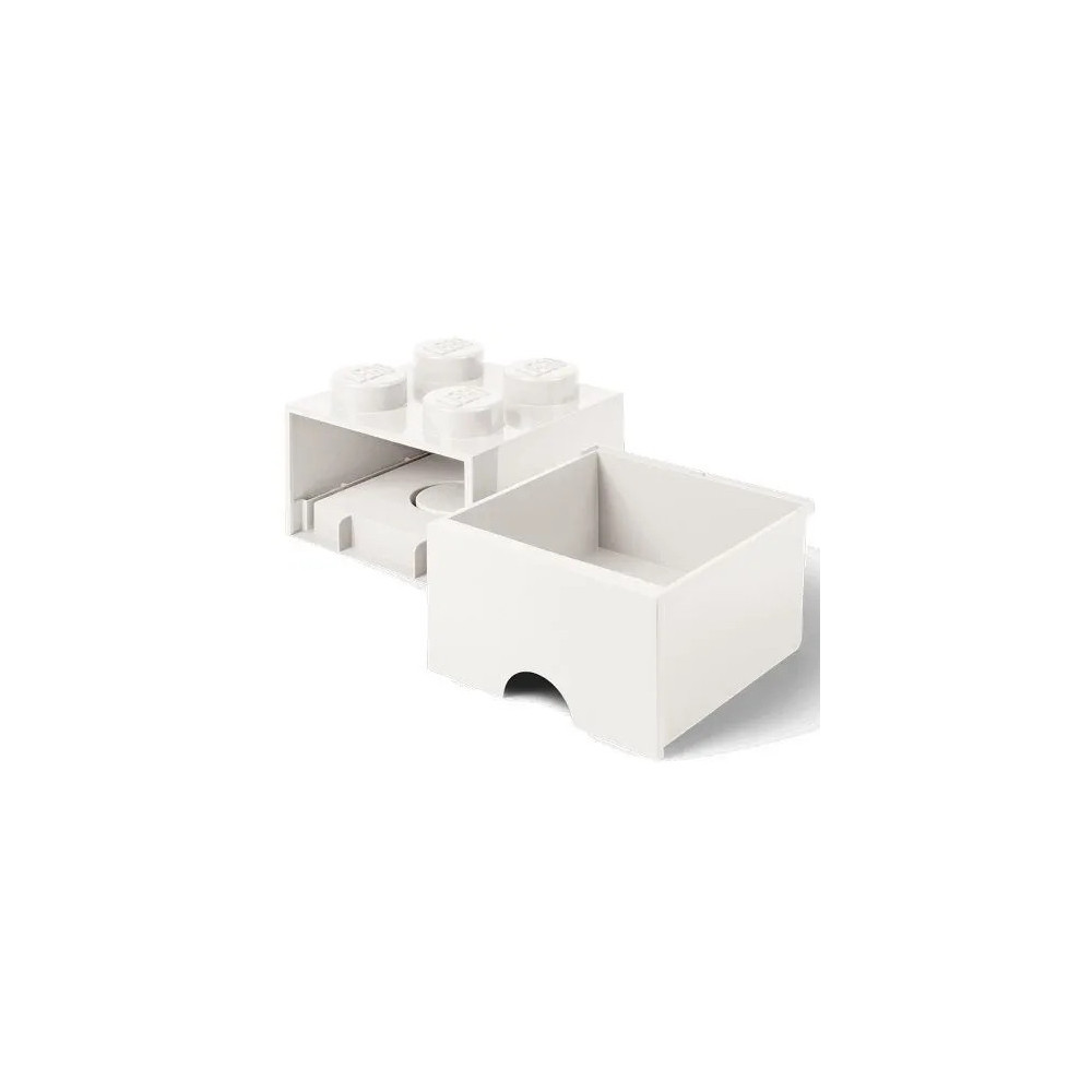 Pojemnik na klocki LEGO Na Zabawki 40051735 biały White