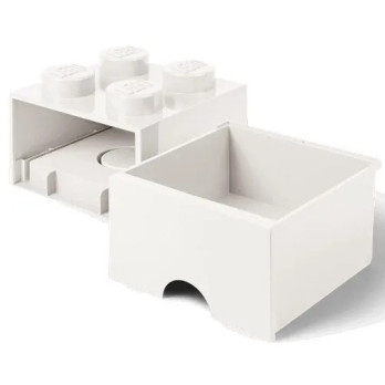 Pojemnik na klocki LEGO Na Zabawki 40051735 biały White