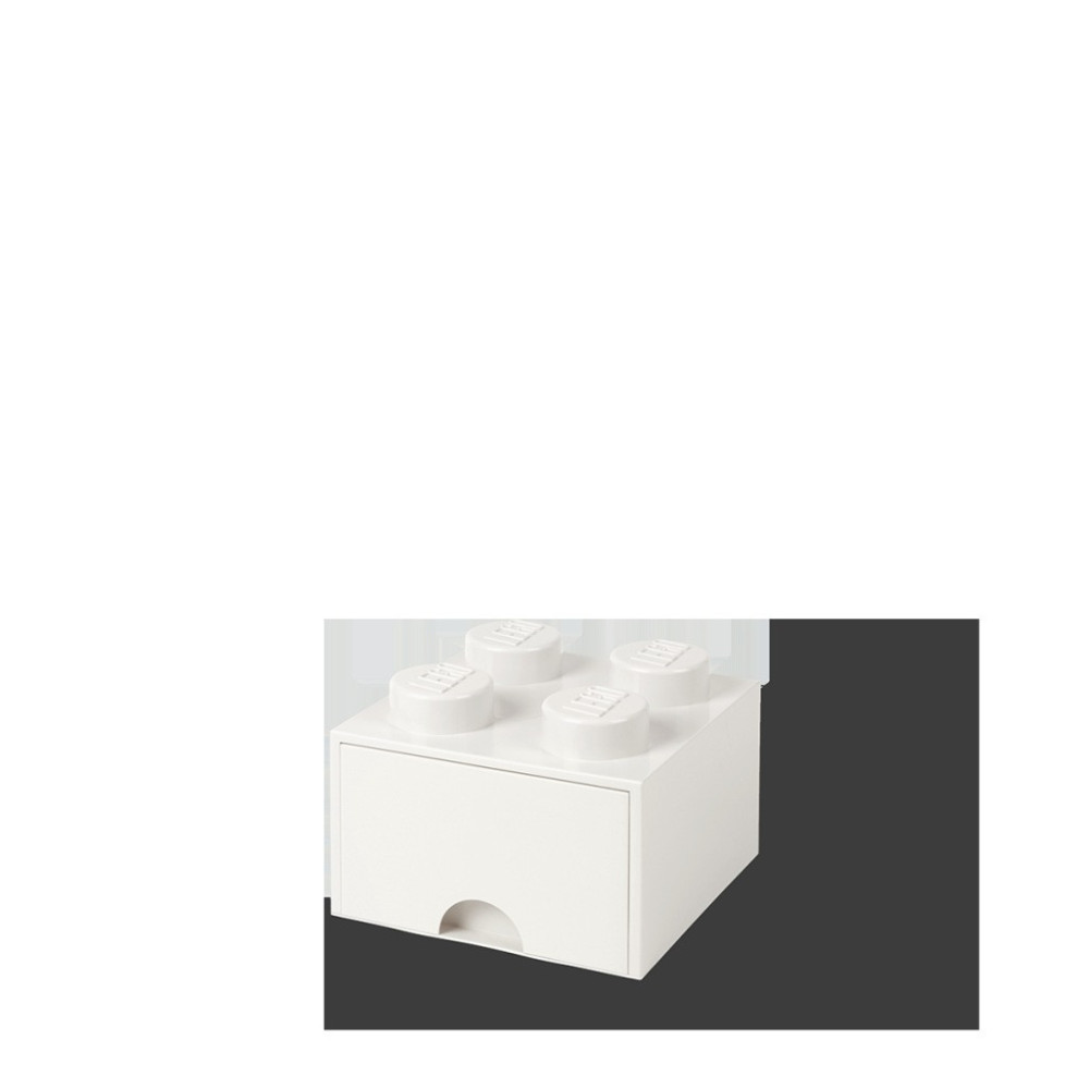 Pojemnik na klocki LEGO Na Zabawki 40051735 biały White