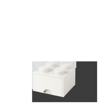 Pojemnik na klocki LEGO Na Zabawki 40051735 biały White