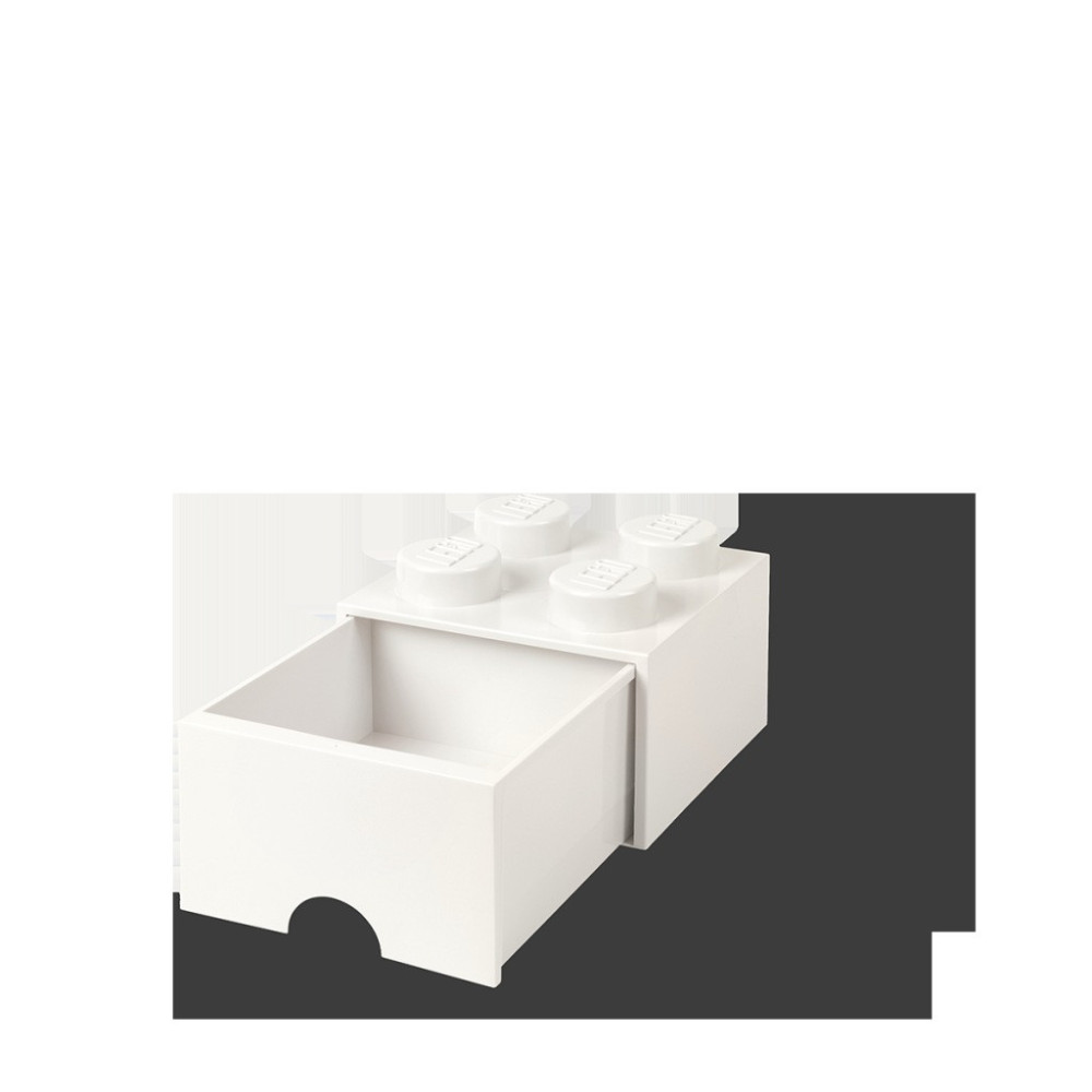 Pojemnik na klocki LEGO Na Zabawki 40051735 biały White