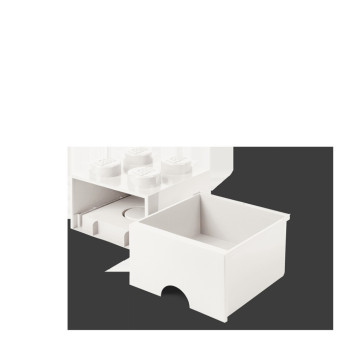 Pojemnik na klocki LEGO Na Zabawki 40051735 biały White