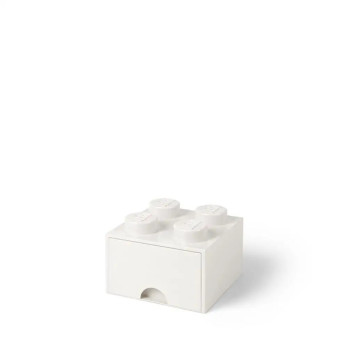Pojemnik na klocki LEGO Na Zabawki 40051735 biały White