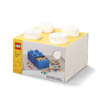 Pojemnik na klocki LEGO Na Zabawki 40051735 biały White