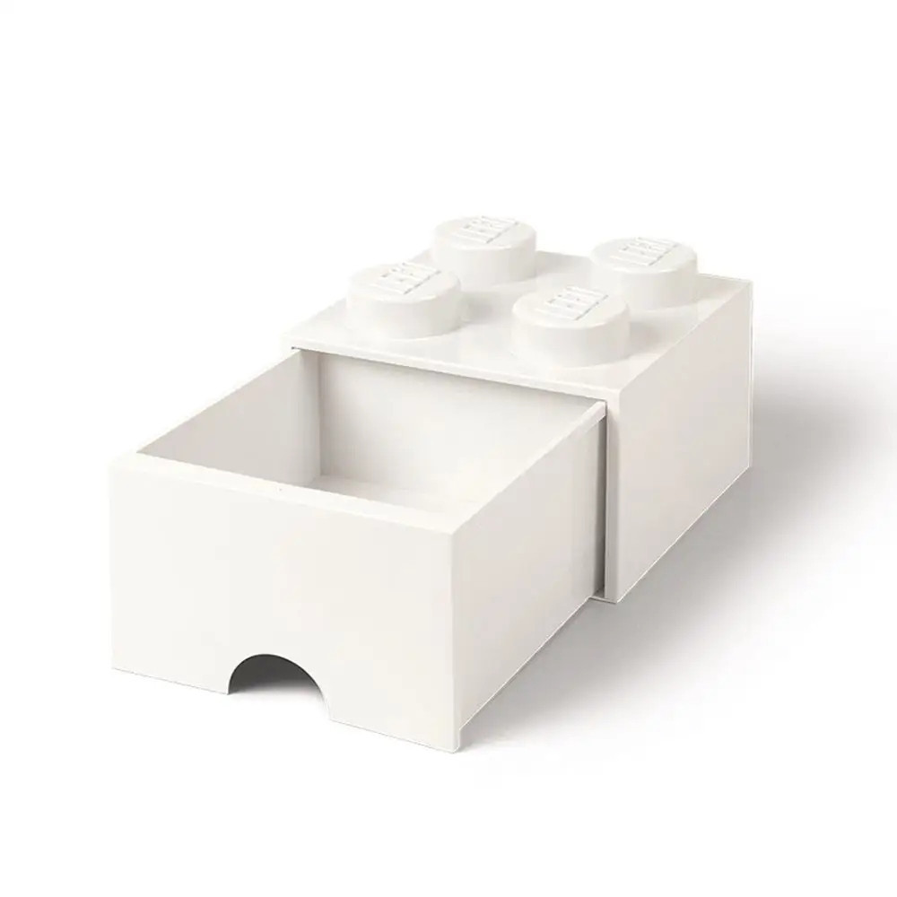 Pojemnik na klocki LEGO Na Zabawki 40051735 biały White