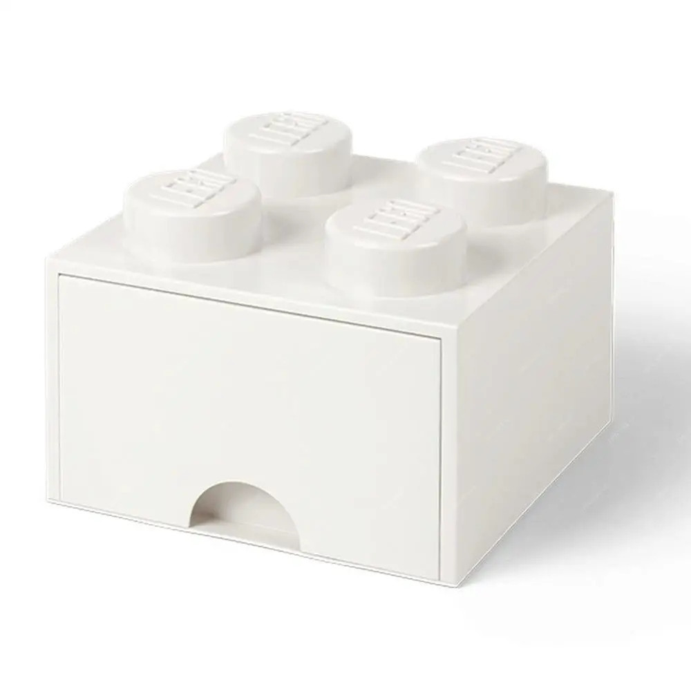 Pojemnik na klocki LEGO Na Zabawki 40051735 biały White
