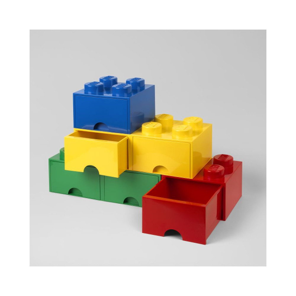 LEGO 40051731 Pojemnik Na Klocki Na Zabawki Z szufladą 4 Niebieski Blue