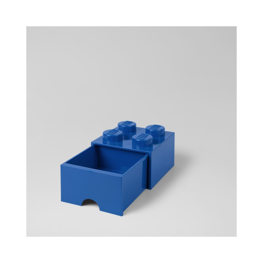 LEGO 40051731 Pojemnik Na Klocki Na Zabawki Z szufladą 4 Niebieski Blue