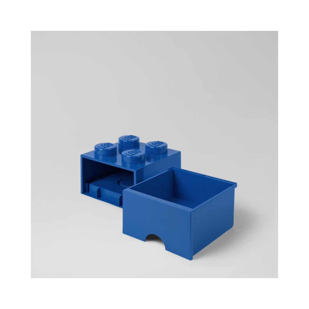 LEGO 40051731 Pojemnik Na Klocki Na Zabawki Z szufladą 4 Niebieski Blue