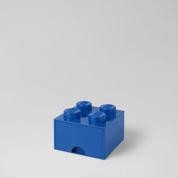 LEGO 40051731 Pojemnik Na Klocki Na Zabawki Z szufladą 4 Niebieski Blue