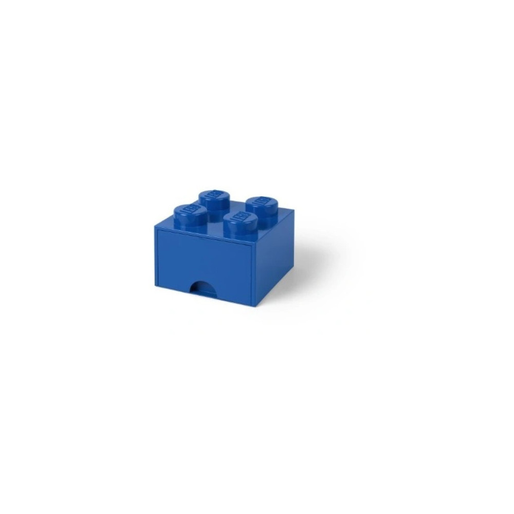 LEGO 40051731 Pojemnik Na Klocki Na Zabawki Z szufladą 4 Niebieski Blue