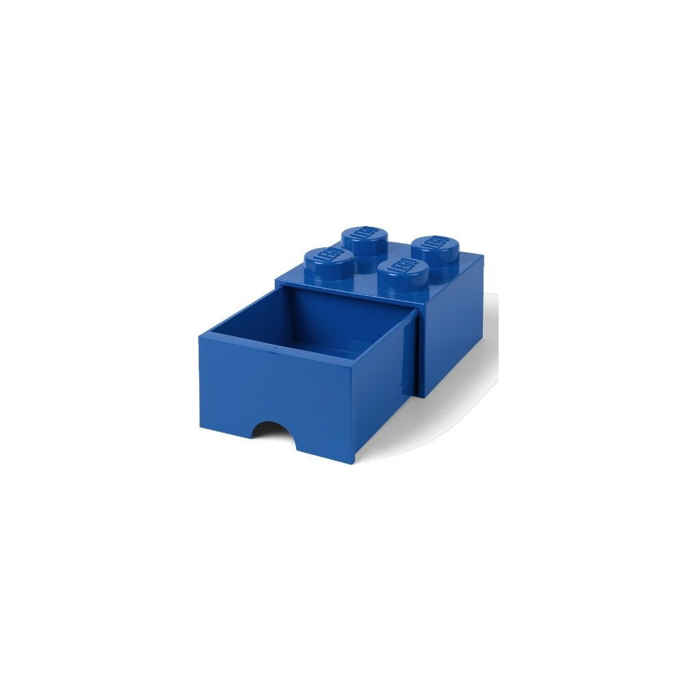 LEGO 40051731 Pojemnik Na Klocki Na Zabawki Z szufladą 4 Niebieski Blue