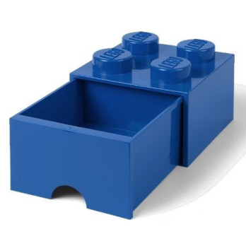 LEGO 40051731 Pojemnik Na Klocki Na Zabawki Z szufladą 4 Niebieski Blue