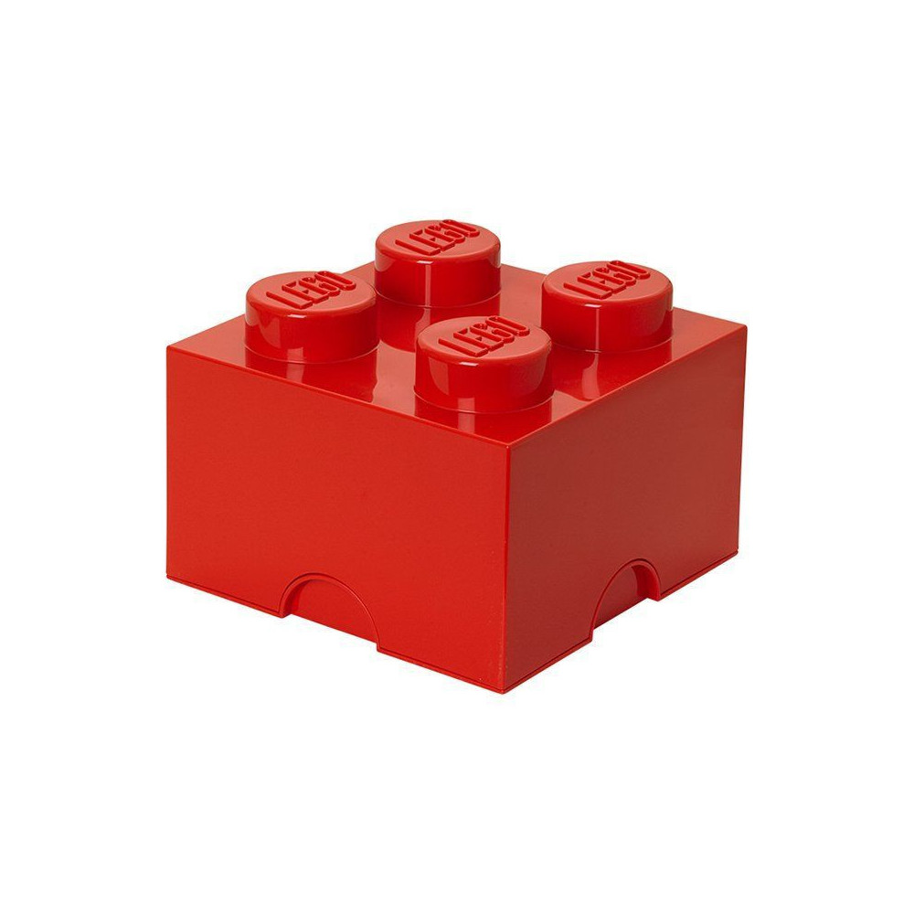 LEGO 40051730 Pojemnik Na Klocki Zabawki Z szufladą 4 Czerwony Red Prezent