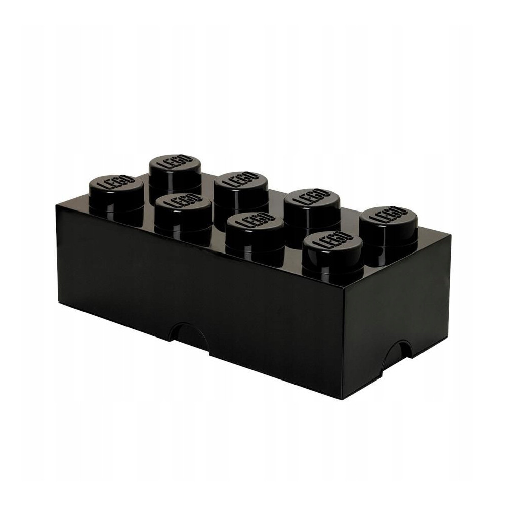 Pojemnik Na Klocki Zabawki LEGO 40041733 Brick 8 czarny Black