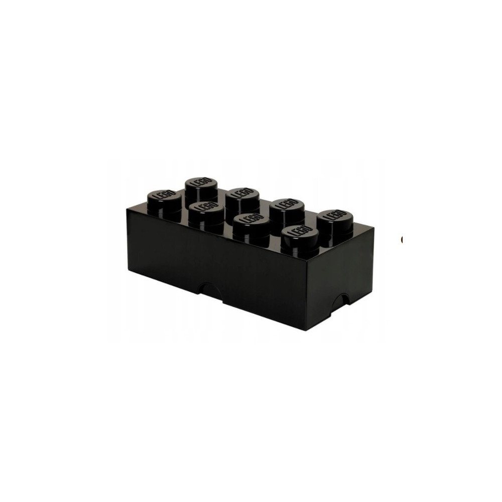 Pojemnik Na Klocki Zabawki LEGO 40041733 Brick 8 czarny Black