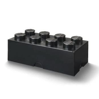 Pojemnik Na Klocki Zabawki LEGO 40041733 Brick 8 czarny Black