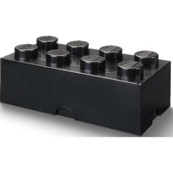 Pojemnik Na Klocki Zabawki LEGO 40041733 Brick 8 czarny Black
