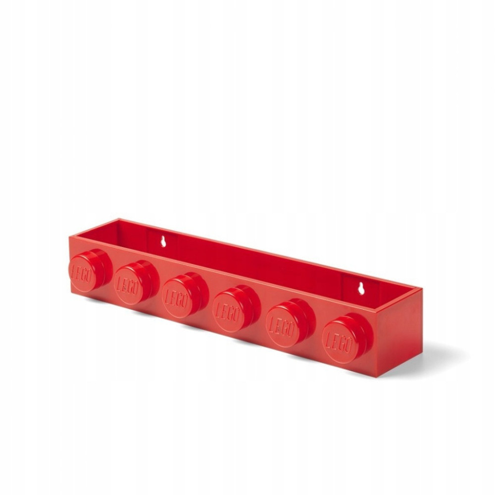 Półka naścienna LEGO 41121730 czerwona Red Półeczka Na Ścianę Prezent