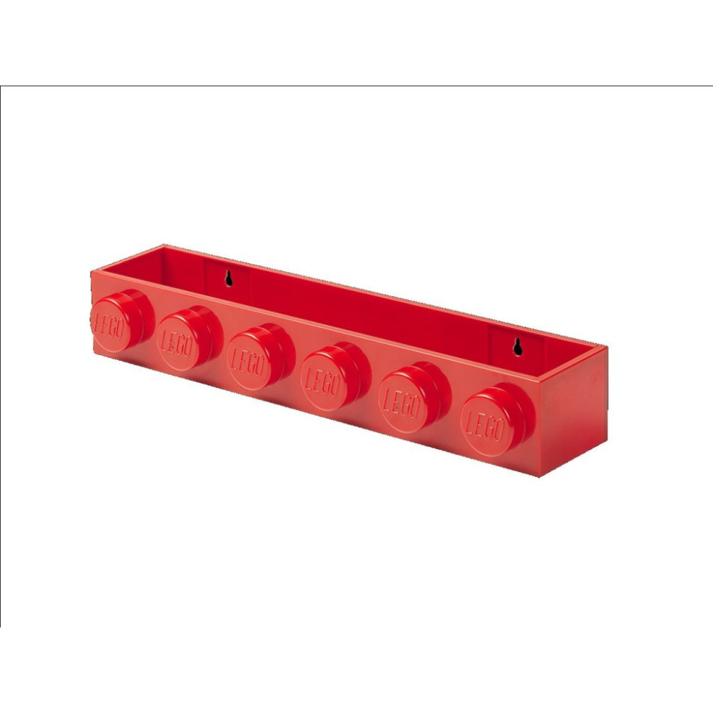 Półka naścienna LEGO 41121730 czerwona Red Półeczka Na Ścianę Prezent