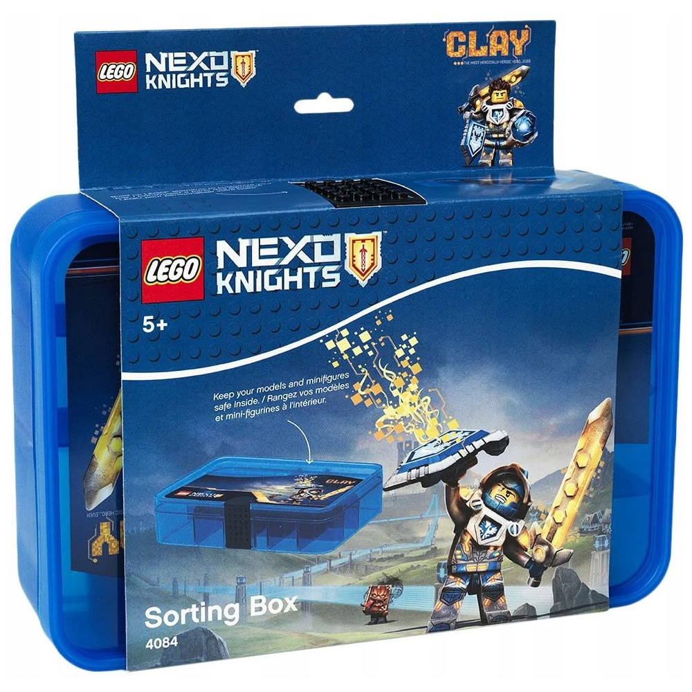 Pojemnik LEGO Sorter z przegródkami niebieski blue 40840002