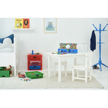 Regał z szufladami LEGO 3-Drawer Storage Rack czerwony Prezent 40950001