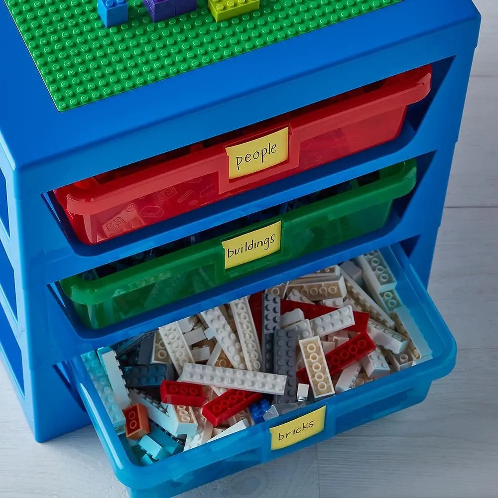Regał z szufladami LEGO 3-Drawer Storage Rack czerwony Prezent 40950001
