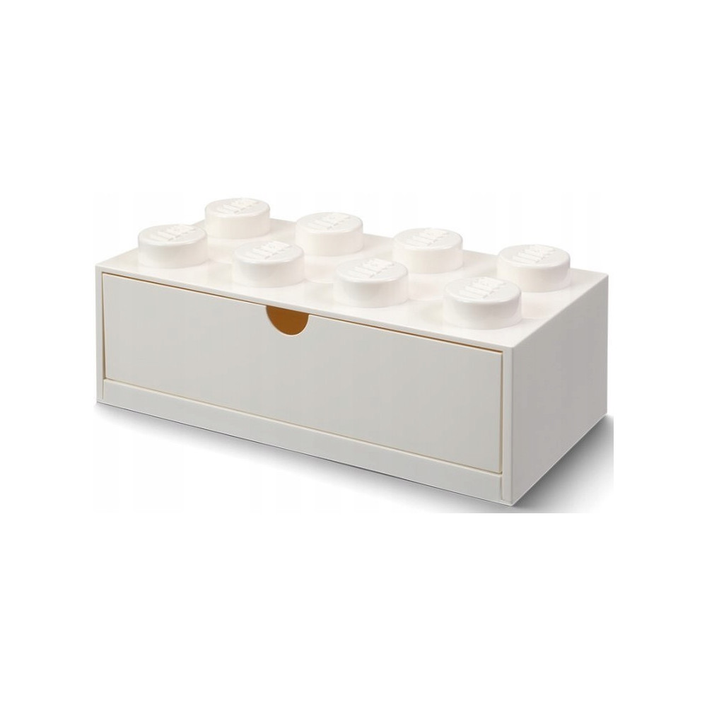 Pojemnik LEGO Szuflada 40211735 Brick 8 Biała Na Klocki Zabawki Prezent
