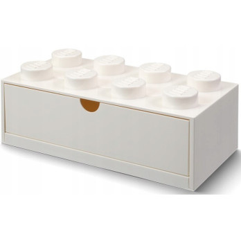 Pojemnik LEGO Szuflada 40211735 Brick 8 Biała Na Klocki Zabawki Prezent