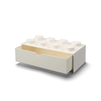 Pojemnik LEGO Szuflada 40211735 Brick 8 Biała Na Klocki Zabawki Prezent