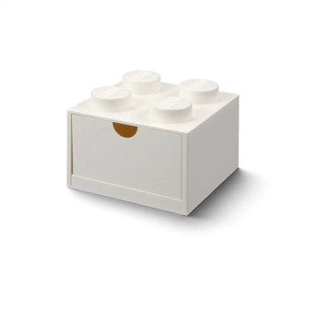 Pojemnik Na Klocki LEGO Zabawki Desk Drawer 4 biały White Prezent 40201735