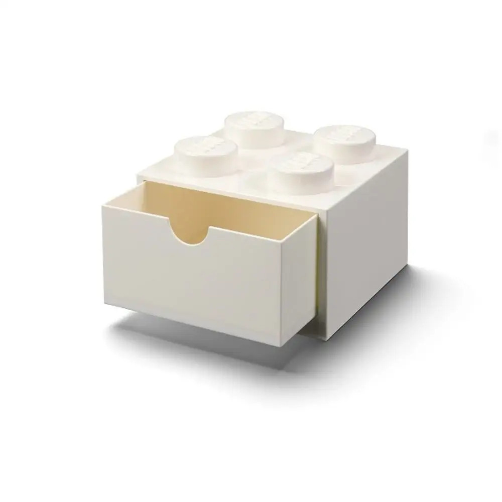 Pojemnik Na Klocki LEGO Zabawki Desk Drawer 4 biały White Prezent 40201735