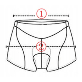 SPODENKI ROWEROWE SZORTY Z WKŁADKĄ 3D ŻELOWĄ SZORTY BOKSERKI NA ROWER XXXL